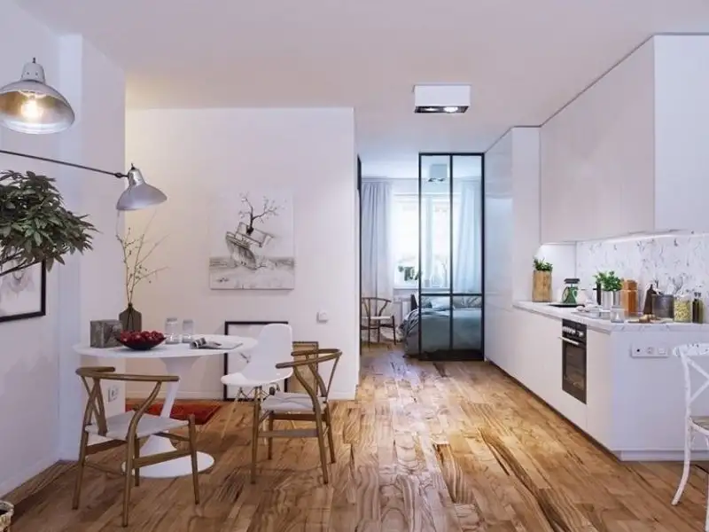 Phòng bếp ấn tượng với không gian linh hoạt Xây dựng Nhất Tín 1