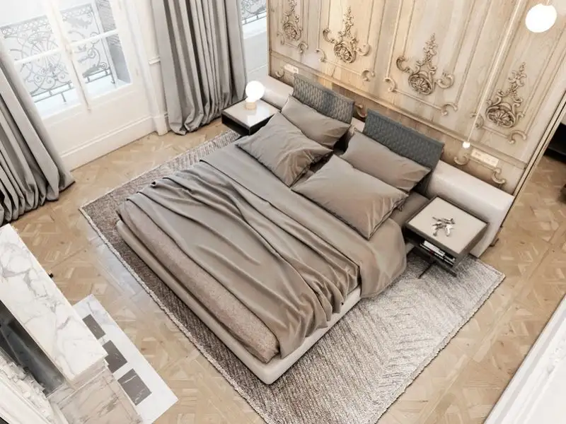 Phòng ngủ thiết kế với thư thái Xây dựng Nhất Tín 1