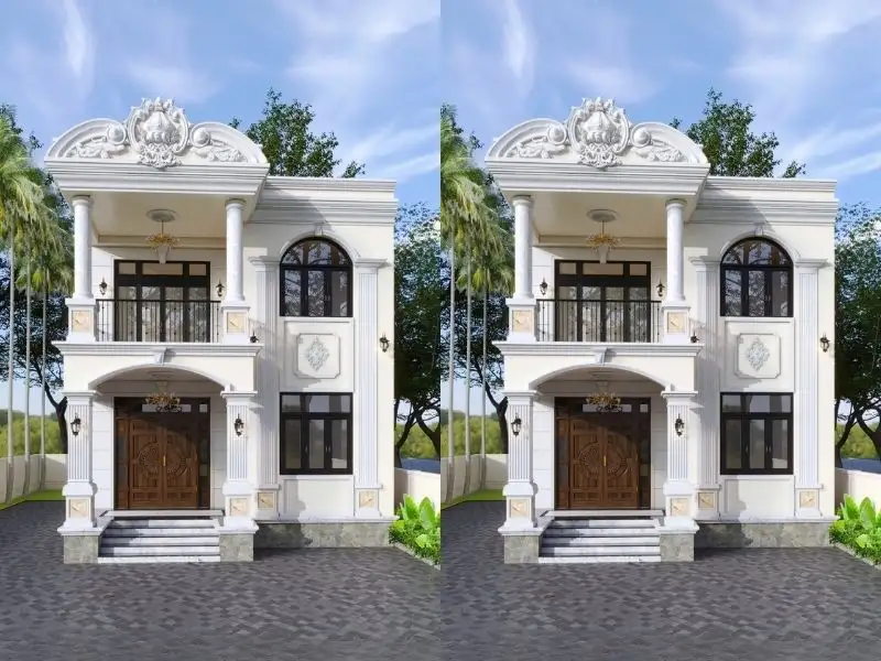 Thiết kế nhà 70m2 – 80m2 mái bằng tối ưu tiện nghi sinh hoạt Xây dựng Nhất Tín 1