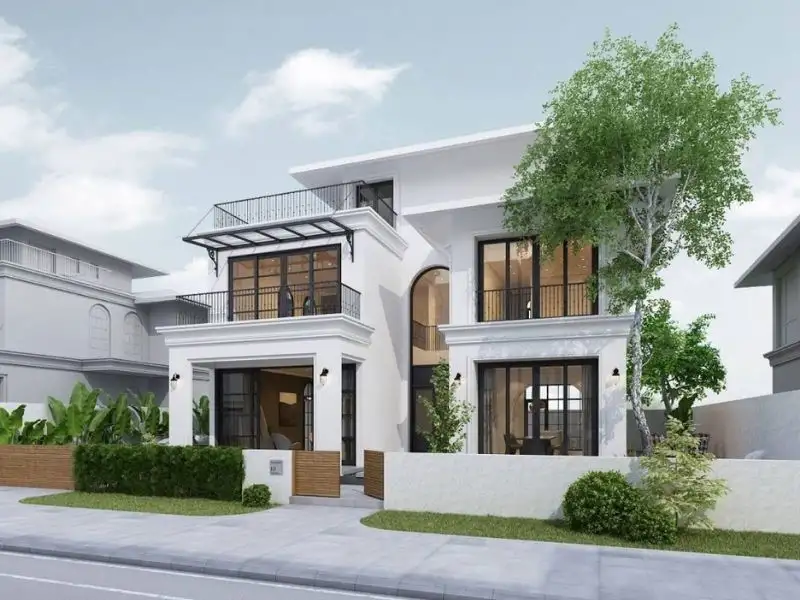 Thiết kế nhà đẹp 120m² – 150m² mái bằng có diện tích rộng rãi thoải mái Xây dựng Nhất Tín 1