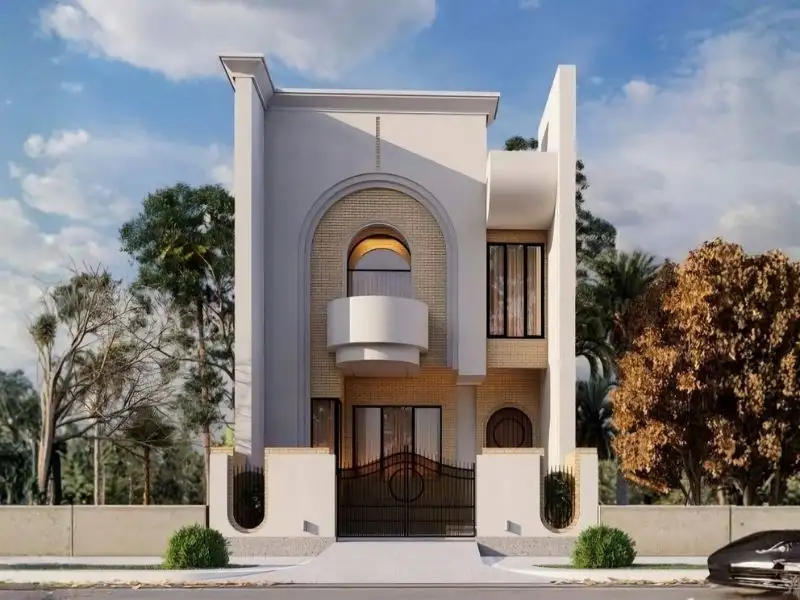 Thiết kế nhà đẹp 120m² – 150m² mái bằng có diện tích rộng rãi thoải mái Xây dựng Nhất Tín 1