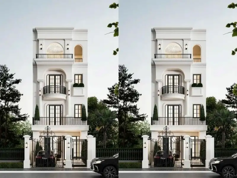 Thiết kế nhà đẹp 120m² – 150m² mái bằng có diện tích rộng rãi thoải mái Xây dựng Nhất Tín 1