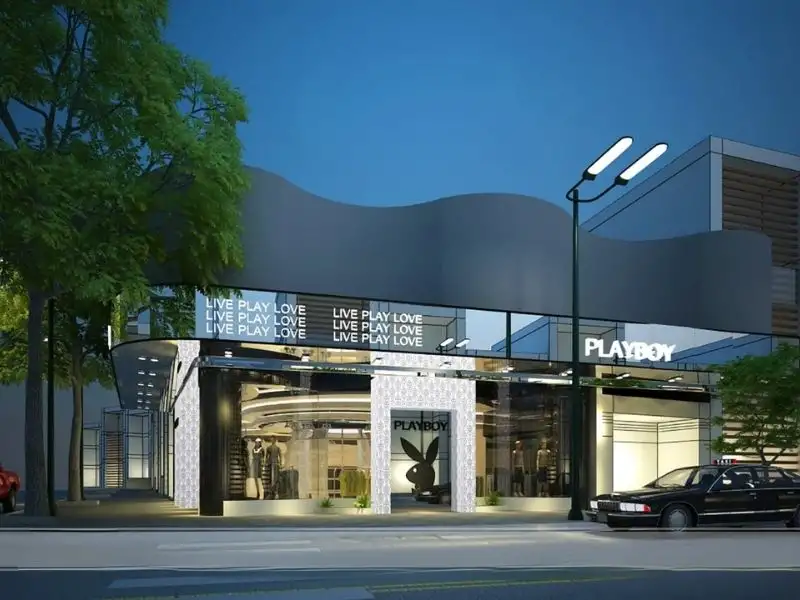 Thiết kế nhà góc 2 mặt tiền làm Showroom trưng bày sản phẩm Xây dựng Nhất Tín 1