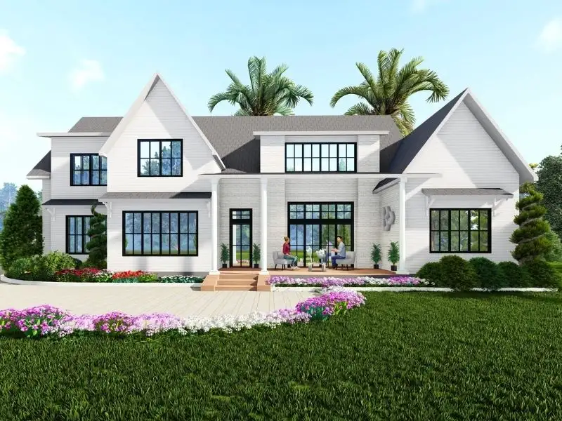 Thiết kế nhà kiểu Châu Âu phong cách Hiện Đại Xây dựng Nhất Tín