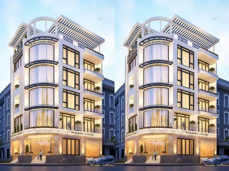 Thiết kế nhà kinh doanh đẹp phù hợp với showroom thời trang Xây dựng Nhất Tín 1