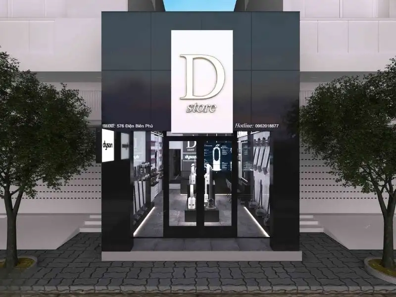 Thiết kế nhà kinh doanh đẹp phù hợp với showroom thời trang Xây dựng Nhất Tín 1