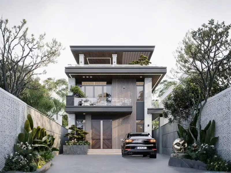 Thiết kế nhà mái bằng 3 tầng đầy cuốn hút Xây dựng Nhất Tín 2