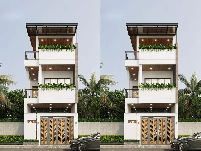 Thiết kế nhà mái bằng 3 tầng đầy cuốn hút Xây dựng Nhất Tín 2