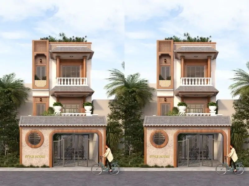 Thiết kế nhà mái bằng 3 tầng đầy cuốn hút Xây dựng Nhất Tín 2