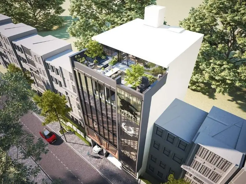 Thiết kế nhà vừa ở vừa cho thuê quy mô 4 - 6 tầng Xây dựng Nhất Tín 1