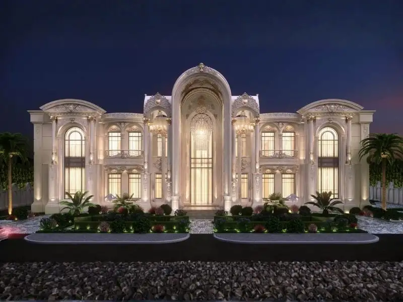 Tổng hợp những mẫu biệt thự Châu Âu Cổ Điển bề thế lộng lẫy Xây dựng Nhất Tín 1