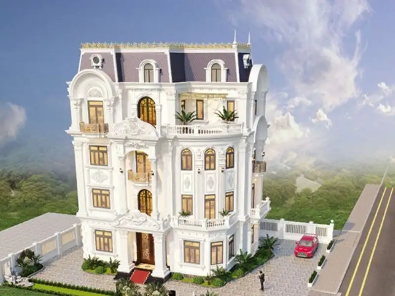 Tổng hợp những mẫu biệt thự Châu Âu Cổ Điển bề thế lộng lẫy Xây dựng Nhất Tín 1