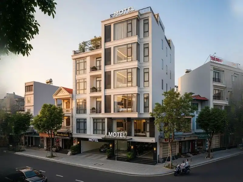 Top những mẫu nhà kinh doanh lưu trú (khách sạn, nhà nghỉ, nhà trọ, căn hộ dịch vụ) tăng nguồn thu nhập thụ động Xây dựng Nhất Tín 1