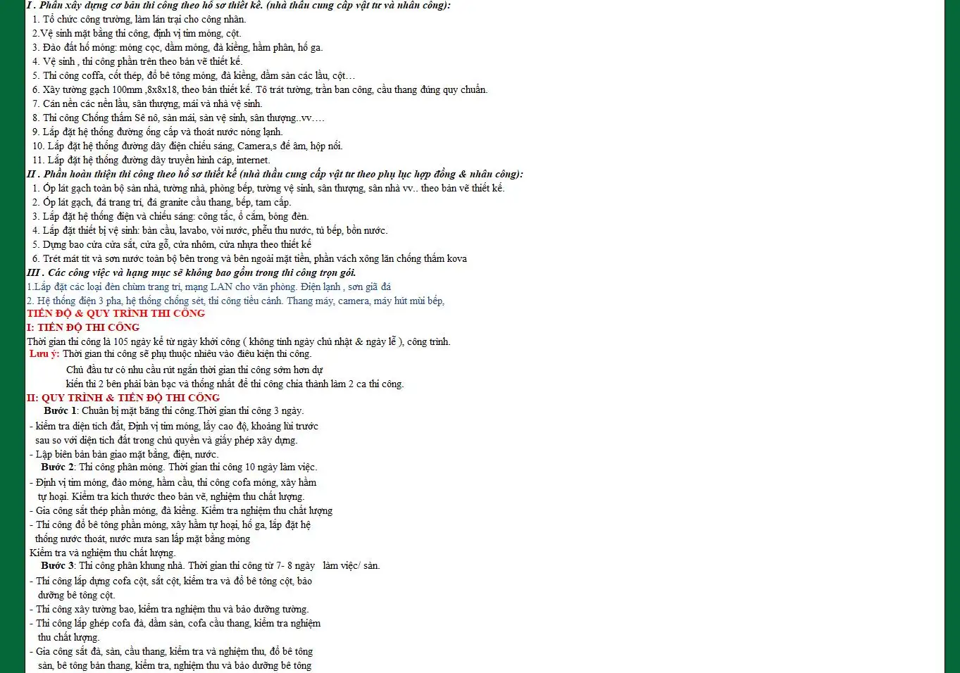 Dự toán chi phí xây nhà trọn gói bằng Excel – Công trình gia đình Bác Tuyến do Xây dựng Nhất Tín thực hiện (13)