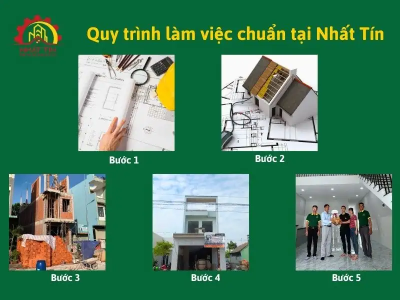 Quy trình làm việc chuẩn tại Nhất Tín Xây dựng Nhất Tín 1