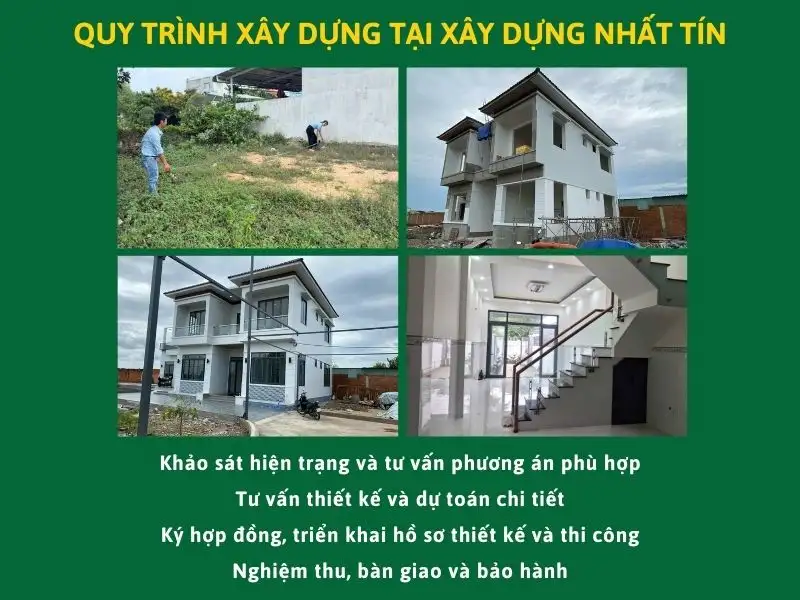 Quy trình xây dựng tại Xây dựng Nhất Tín