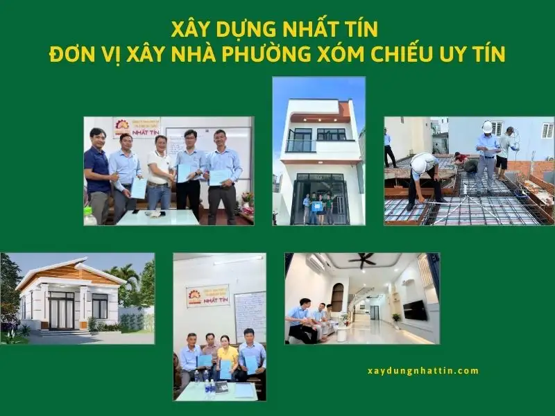 Xây dựng Nhất Tín đơn vị xây nhà Phường Xóm Chiếu uy tín Xây dựng Nhất Tín