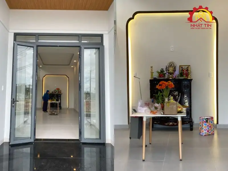 Bàn giao nhà cô Hạnh tại Củ Chi - Nghiệm thu đúng cam kết Xây dựng Nhất Tín 1