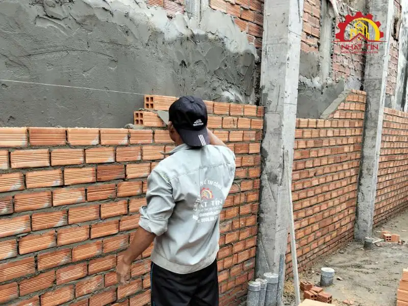 Các hạng mục kết cấu được triển khai tại công trường Xây dựng Nhất Tín 1