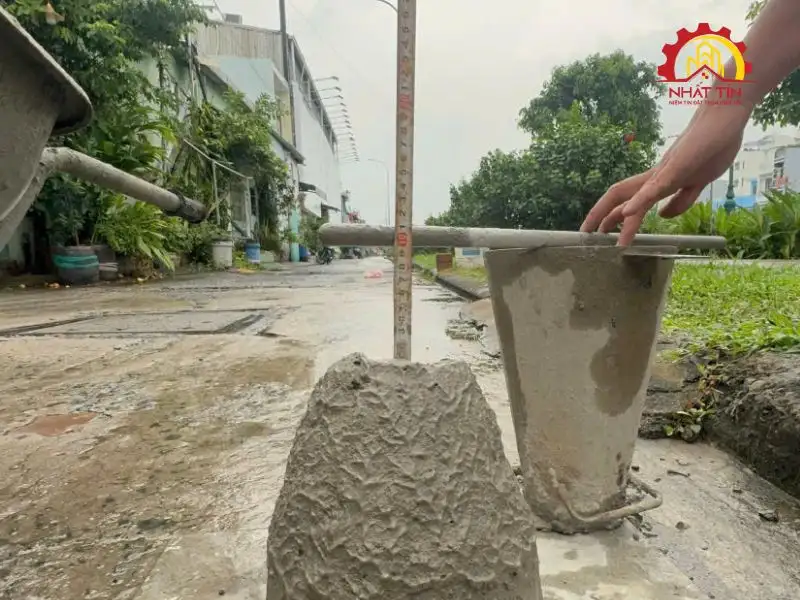 Công trình bắt đầu hình thành từ các hạng mục kết cấu đầu tiên Xây dựng Nhất Tín 1