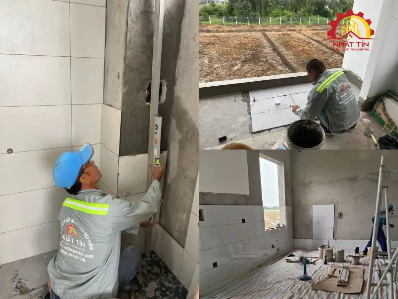 Giai đoạn hoàn thiện - Chăm chút từng chi tiết trước ngày bàn giao Xây dựng Nhất Tín 11