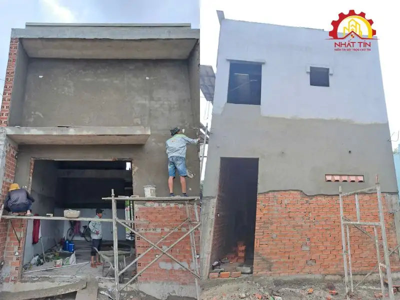 Giai đoạn hoàn thiện kiểm soát chặt chẽ chất lượng Xây dựng Nhất Tín 1