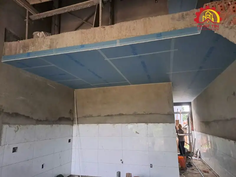 Giai đoạn hoàn thiện kiểm soát chặt chẽ chất lượng Xây dựng Nhất Tín 1