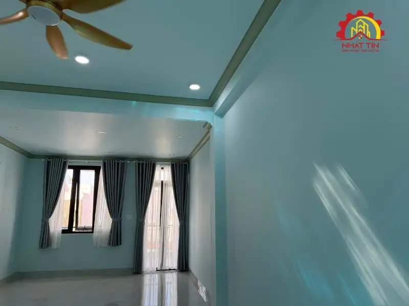 Giai đoạn hoàn thiện – Diện mạo ngôi nhà dần được hoàn chỉnh trước khi bàn giao Xây dựng Nhất Tín 1