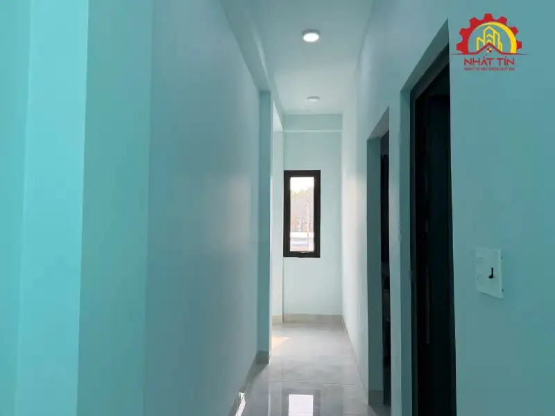 Giai đoạn hoàn thiện – Diện mạo ngôi nhà dần được hoàn chỉnh trước khi bàn giao Xây dựng Nhất Tín 1