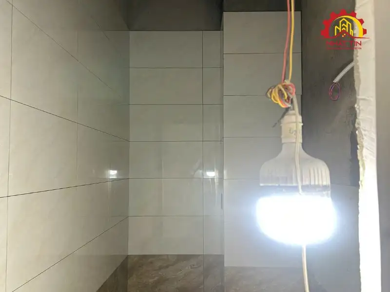 Giai đoạn hoàn thiện – Diện mạo ngôi nhà dần được hoàn chỉnh trước khi bàn giao Xây dựng Nhất Tín 1