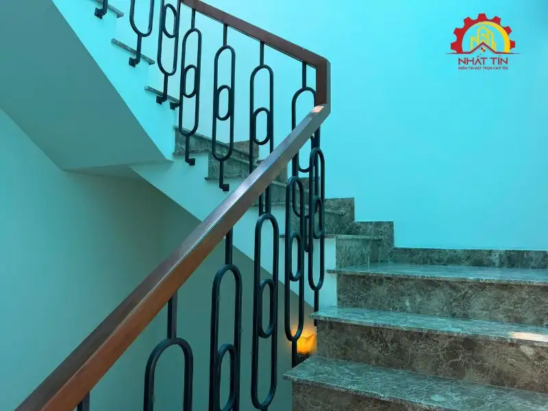 Giai đoạn hoàn thiện – Diện mạo ngôi nhà dần được hoàn chỉnh trước khi bàn giao Xây dựng Nhất Tín 1