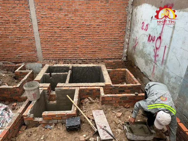 Giai đoạn phần thô - Nền tảng hình thành ngôi nhà Xây dựng Nhất Tín 1