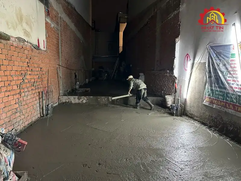 Giai đoạn phần thô - Nền tảng hình thành ngôi nhà Xây dựng Nhất Tín 1