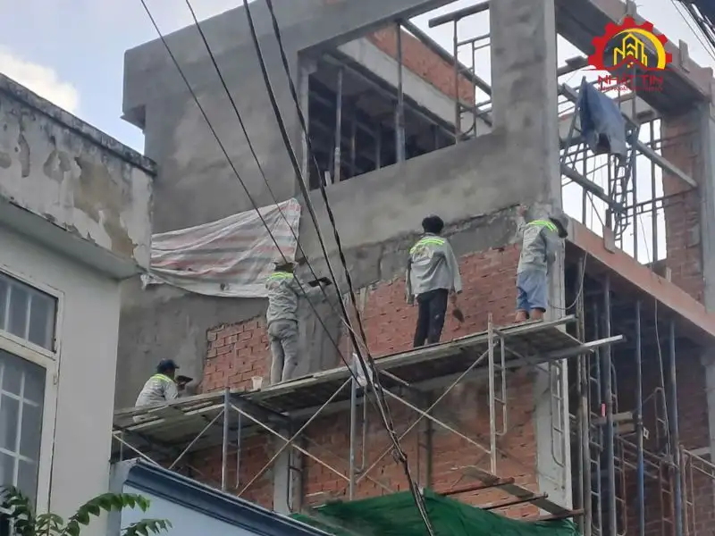 Hoàn thiện - Khi từng chi tiết dần tạo nên diện mạo riêng Xây dựng Nhất Tín 1