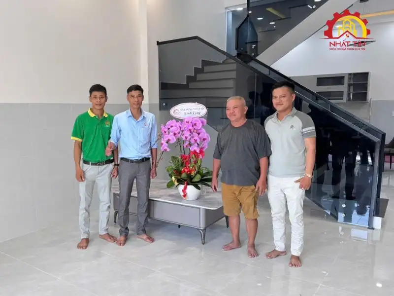 Kiểm tra hoàn thiện và bàn giao công trình Xây dựng Nhất Tín 1