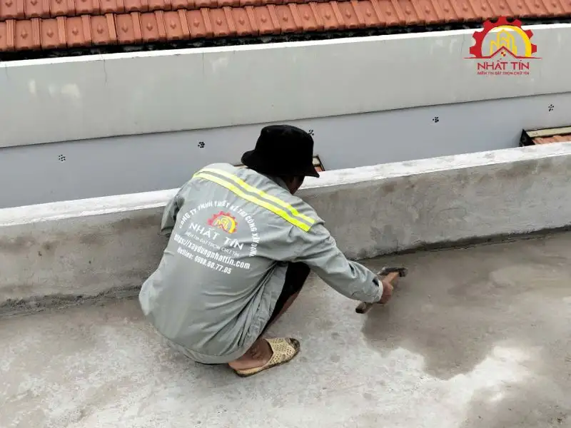 Công trình nhà khách hàng Quý Linh tại Gò Vấp đang thay đổi qua từng giai đoạn