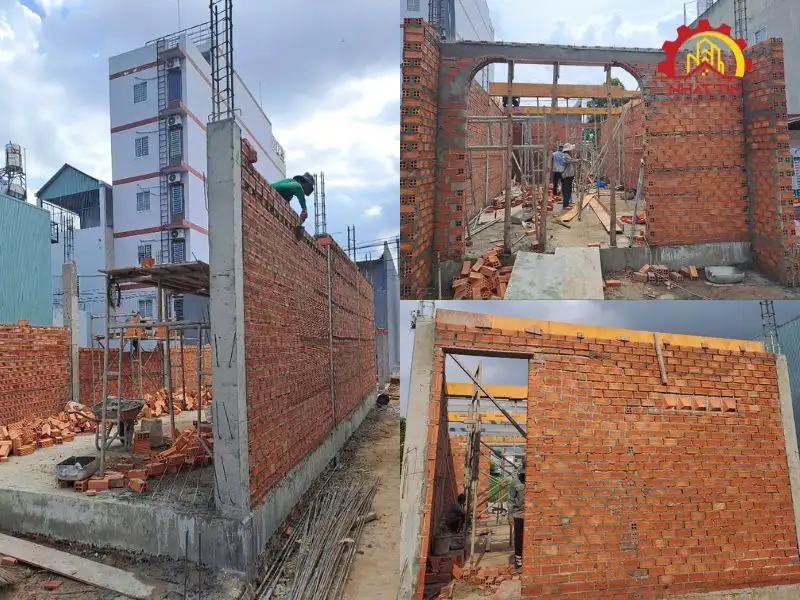 Phần thô đặt nền móng vững chắc cho không gian sống Xây dựng Nhất Tín 1