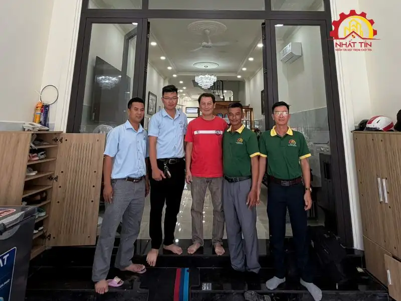 Sẵn sàng bàn giao cho anh Duy Minh tại Hồ Chí Minh Xây dựng Nhất Tín