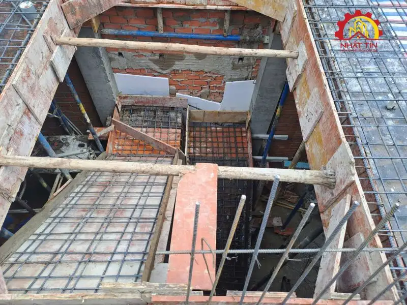 Thi công phần thô - Giai đoạn đặt nền tảng cho toàn bộ công trình Xây dựng Nhất Tín 1