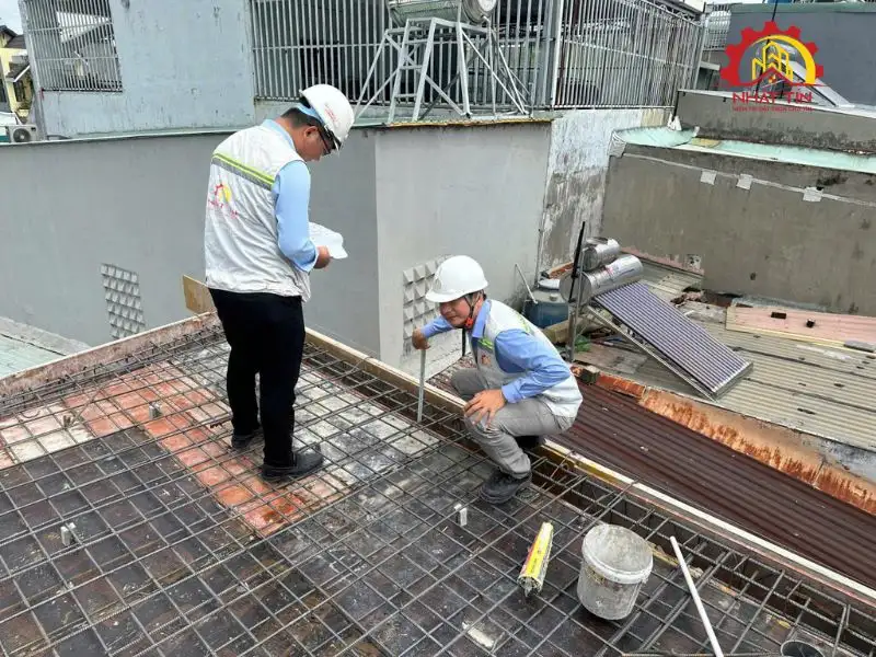 Thi công phần thô - Giai đoạn đặt nền tảng cho toàn bộ công trình Xây dựng Nhất Tín 1