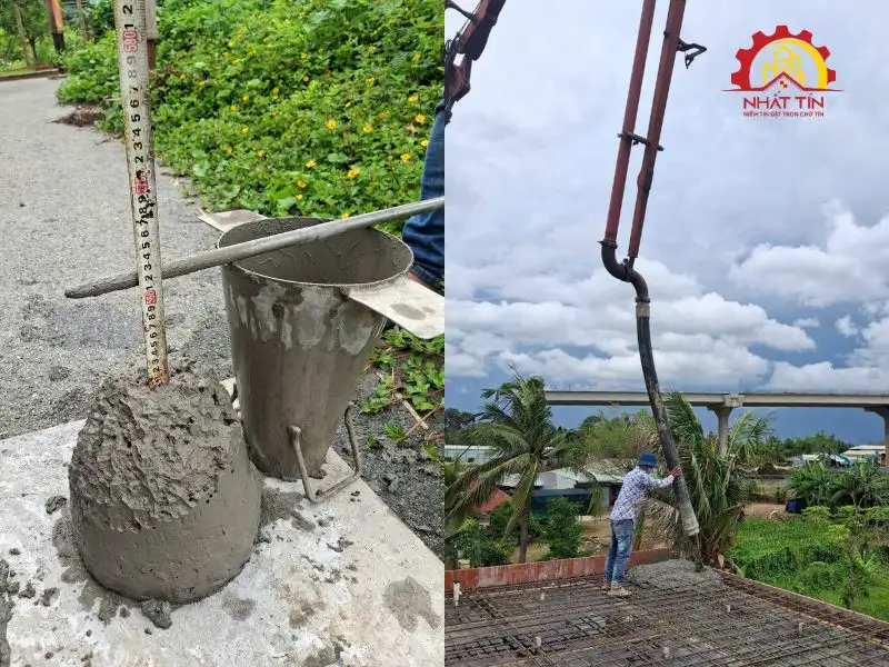 Từng bước thi công phần thô – Khi bản vẽ dần hiện diện trên công trình Xây dựng Nhất Tín 1