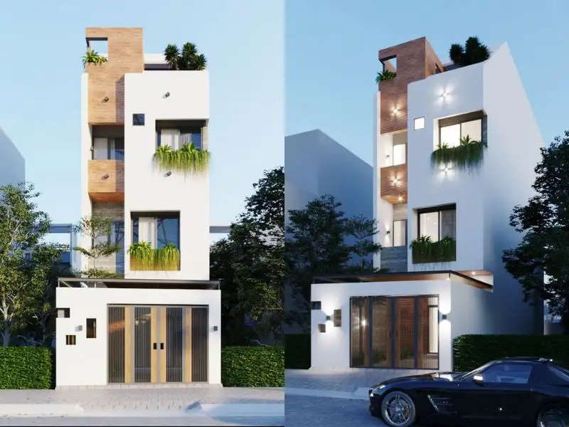 Một số mẫu nhà phố đẹp tại phường Bình Tiên Xây dựng Nhất Tín 1