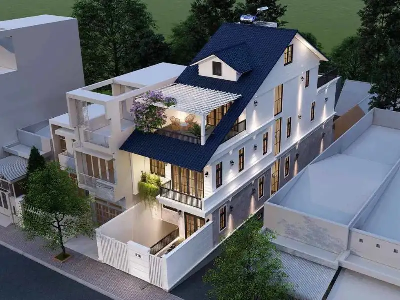 Một số mẫu nhà phố đẹp tại phường Bình Tiên Xây dựng Nhất Tín 1