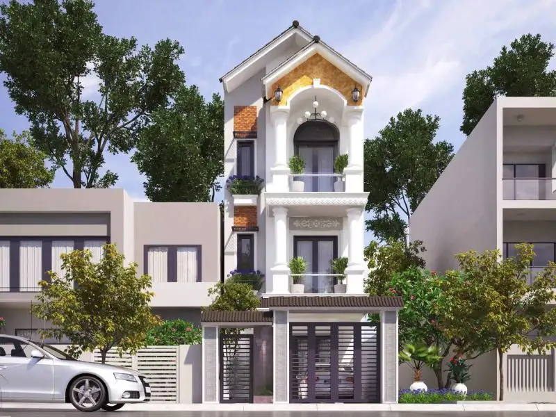 Một số mẫu nhà phố đẹp tại phường Bình Tiên Xây dựng Nhất Tín 1