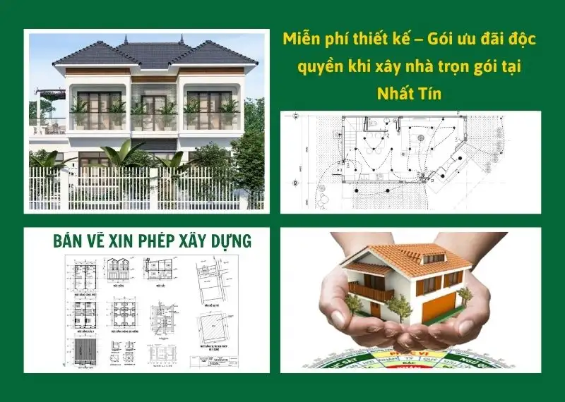 Miễn phí thiết kế – Gói ưu đãi độc quyền khi xây nhà trọn gói tại Quận 5 Xây dựng Nhất Tín