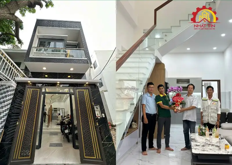 Quy trình xây dựng nhà quận Tân Phú của Nhất Tín