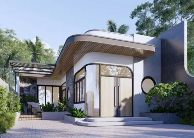 một số ý tưởng xây nhà 1 tầng 2 phòng ngủ kèm ngân sách ước tính Xây dựng Nhất Tín 1