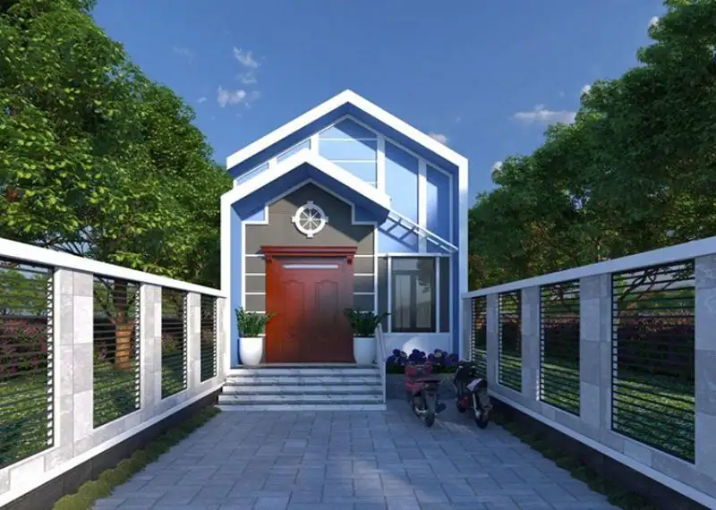 một số ý tưởng xây nhà 1 tầng 2 phòng ngủ kèm ngân sách ước tính Xây dựng Nhất Tín 1