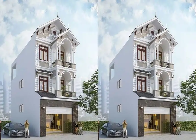 ý tưởng thiết kế nhà ống 40m2 3 tầng kèm ngân sách dự kiến Xây dựng Nhất Tín