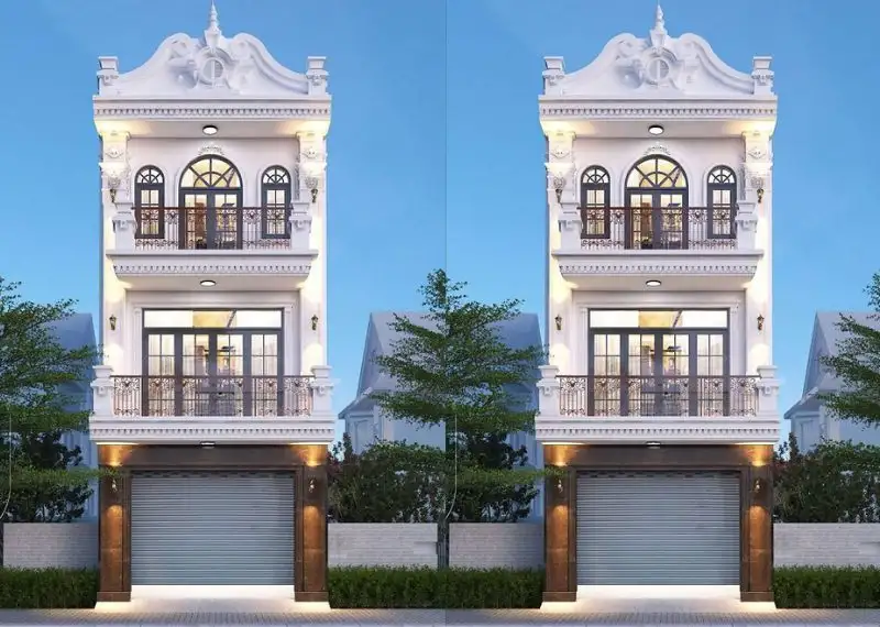 ý tưởng thiết kế nhà ống 40m2 3 tầng kèm ngân sách dự kiến Xây dựng Nhất Tín